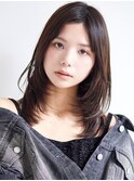 【La fith】レイヤーカット×暗髪カラー×顔回りカット