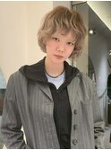 名古屋/ダークパープル/ナチュラルショート/ミルクブラウン/夏