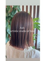 アッシュ アーティスティック スタジオ オブ ヘア(Ash artistic studio of hair)&nbsp;パツっとボブ