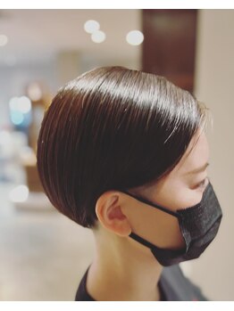 レポ(Lepo)の写真/女性スタイリストが多く在籍するサロンで、心から落ち着く癒やしのひとときを。