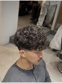 スペインカール フェード 渋谷 メンズサロン メンズパーマ