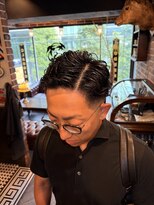 バレス 田町(BALES)&nbsp;フェードワンカールニュアンスパーマ