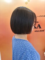 トウカ 南流山店(TOUKA) ぷつっと丸みミニボブ