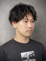 アウル 心斎橋(owl) 【シャドウパーマ】センターパート/アクティブショート/刈り上げ