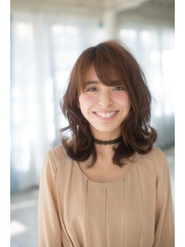 美容室 パルス 静岡鷹匠店(PALS) 外ハネウエーブ