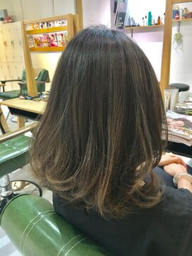 パラッチ 豊中店(Palacchi) 【THROW】グラデーションアッシュグレー