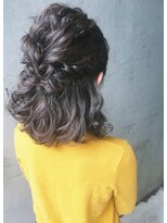 ボブヘアセット＊ハーフアップｓｃｈｒｉｔｔ mutsuki