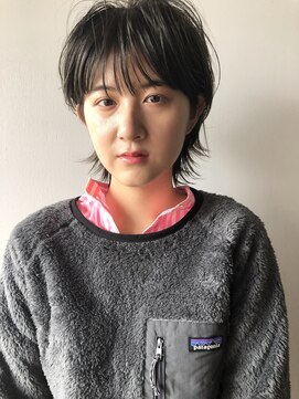 ソルト(Salt) Salt大久保◇マッシュウルフ×オリーブグレー/ウルフカット