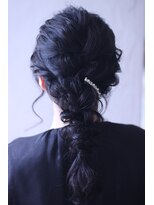 エヌドット 高井田(n.)&nbsp;編み下ろし×パーティーヘアセット