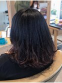 【ブリーチなしグラデーション】ミディアム 10代20代30代