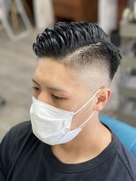 メンズヘアーサロン スウェル(Men's Hair Salon SWELL) 福岡市城南区　フェードパーマスタイル