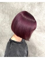 ニノ(nino) 【NINO】ピンクバイオレット ショートボブ