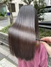 《乾かすだけでまとまる圧倒的艶髪》髪質改善トリートメント￥16500→￥15600