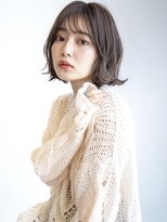 トップヘアーラウンジ 知立(TOP HAIR Lounge) やわらかカールの外はねミディスタイル