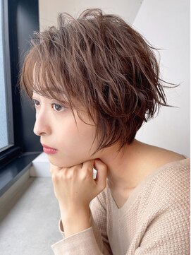 アイティーバイアルバム 八王子店(IT by ALBUM) クルクルウェーブ_外ハネボブセクションカラー_38919