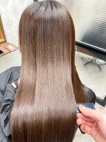 トロン(tronc)&nbsp;大人可愛い小顔美髪ツヤ髪艶感ストレートパーマA4