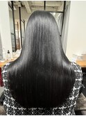 カット×ブラックカラー×髪質改善【髪質改善laia吉祥寺美容室】