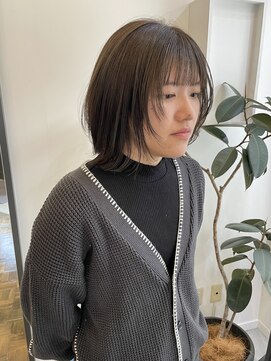 ヘアーアイスカルテット(HAIR ICI QUARTET) 大人美人くびれヘア艶感結べるボブうる艶髪レイヤーカット