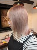 #ピンクベージュ#ホワイトピンク#ハイトーンピンク