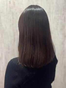 テトテ 門戸厄神店(tetote) 【tetote門戸厄神/村山】アッシュブラック/シアーカラー