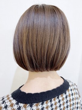 モリオ フロム ロンドン 成増店 【morio成増/児玉】ミニボブ アッシュベージュ