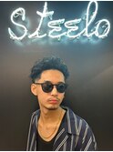 steelo ツイストパーマ×フェードスタイル