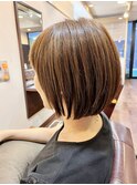 20代30代40代顔まわりマッシュボブ【髪質改善/百合ヶ丘】