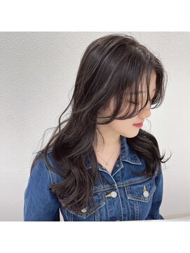 シエル フクオカ(CIEL FUKUOKA) 顔周りレイヤーナチュラルグレージュブラウン