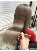 【大人気】ミルクティーグレージュ