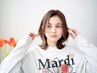 【補修Lｖ.★★★★★】小顔カット+カラー+超音波フローディアトリートメント