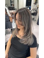 シエラ 南船場(CIERA.)&nbsp;バレイヤージュボブウルフカット前髪レイヤー小顔ワンレン