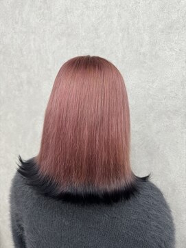 アン ブリーチ 大宮駅東口店(UN BLEACH) ピンクベージュ裾カラー♪