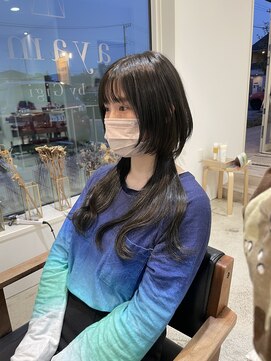 メルク(merc) カール/セミディ/シアーカラー/姫カット/ウルフ