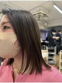 【森　ゆうや】ミディアムヘア×髪質改善