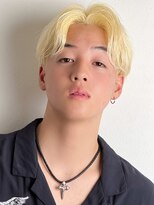 エルマーク 神戸三宮(L-MARK) ダブルカラーブリーチケアブリーチミルクティーリタッチシルバー