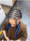 ブレイズ＃コーンロウ＃特殊ヘア＃エクステ