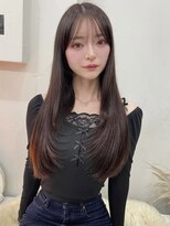パルス ヨコハマ(PULSE yokohama) ロングレイヤーカット内巻き顔まわりレイヤーカット