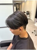 毛流れセンターパート