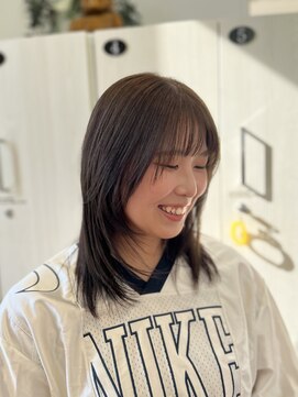 ピュア ハーツ 西尾店(Pure Hearts) ミディアムヘア/デザインカラー/フェイスフレーミング/西尾