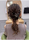 【ヘアセット】ヘアアレンジ/編みおろしヘア/武蔵小杉