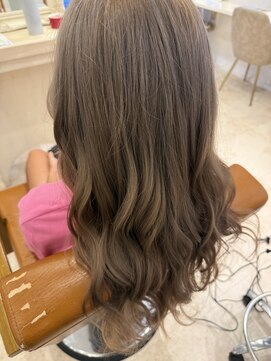 ヘアーサロン リアン 熊谷2号店(hair salon Rien) ミルクティーベージュ