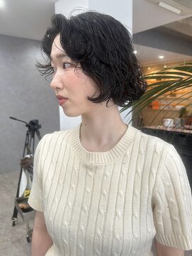 ジュール(JOULE'S) ボブパーマ/ボブレイヤー/黒髪パーマ/パーマ