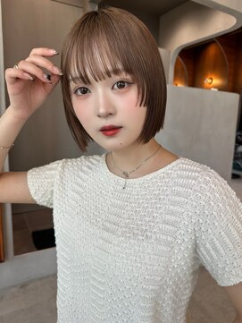 ロンド ボーイ 表参道(Lond BOY) オリーブグレー/グランマッシュ/ココアベージュ/レイヤーカット