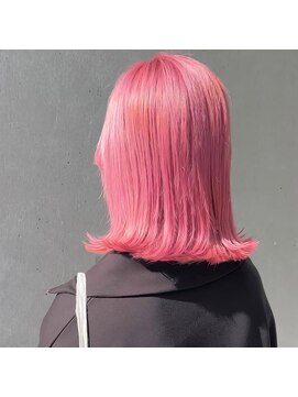 シュガー ヘアアンドネイル 仙台(SUGAR) 【ブリーチ2回】ガーリーピンク♪