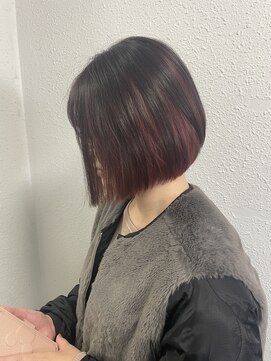 ジェナ(Jena) ブリーチインナーカラーノーブルピンクカラー