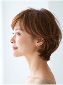 クラゲヘアー/小顔/ココアベージュ/オリーブグレー/川西