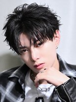 リップス 表参道店(LIPPS)&nbsp;フェザーショートフェザーパーマツーブロック刈り上げコンマヘア