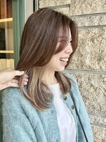 ローリーポーリークラウン(Roly Poly Clown)&nbsp;ベージュ/インナーカラー/イヤリングカラー ＊ 20代30代