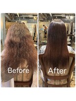 髪質改善と縮毛矯正の専門店 サンティエ(scintiller)&nbsp;弱酸性縮毛矯正