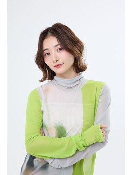 リミット 大宮(limit) くびれボブ/レイヤーボブ/オリーブベージュ